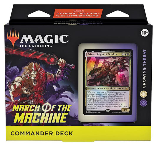 Magic The Gathering - MTG - March of the Machine - Commander Deck - Growing Threat