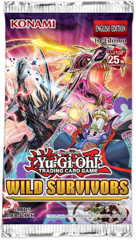 Konami - Yu-Gi-Oh! - Wild Survivors - 1st Edition - Booster Pack