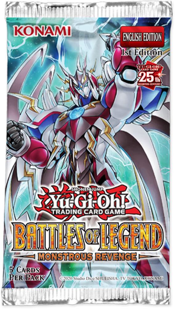 Konami - Yu-Gi-Oh! - Battles of Legend - Monstrous Revenge - 1st Edition - Booster Pack