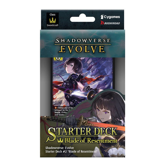 Bushiroad - Shadowverse Evolve - Starter Deck - SD02 - Blade of Resentment