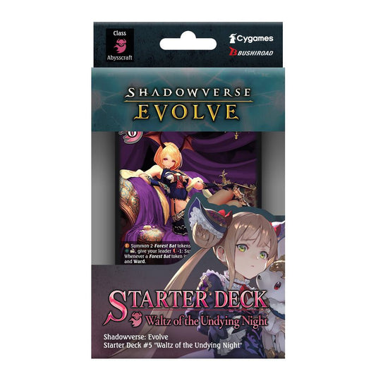 Bushiroad - Shadowverse Evolve - Starter Deck - SD05 - Waltz of the Undying Night