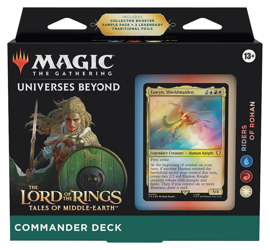 Magic the Gathering - MTG - The Lord of the Rings Tales of Middle Earth - Commander Deck - Riders of Rohan