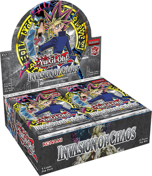 Konami - Yu-Gi-Oh! - Invasion Of Chaos - Booster Box