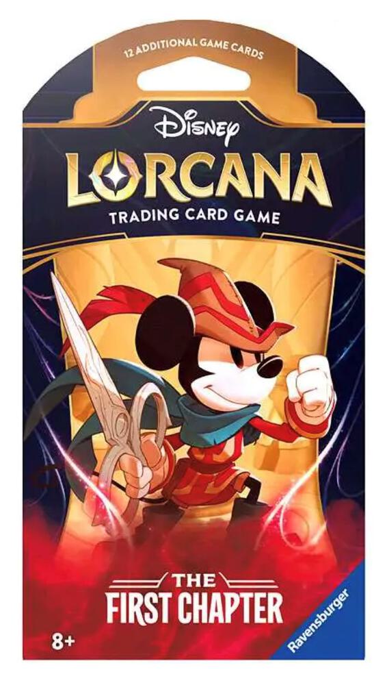 Disney Lorcana: The First Chapter Sleeved Booster Pack Style Varies