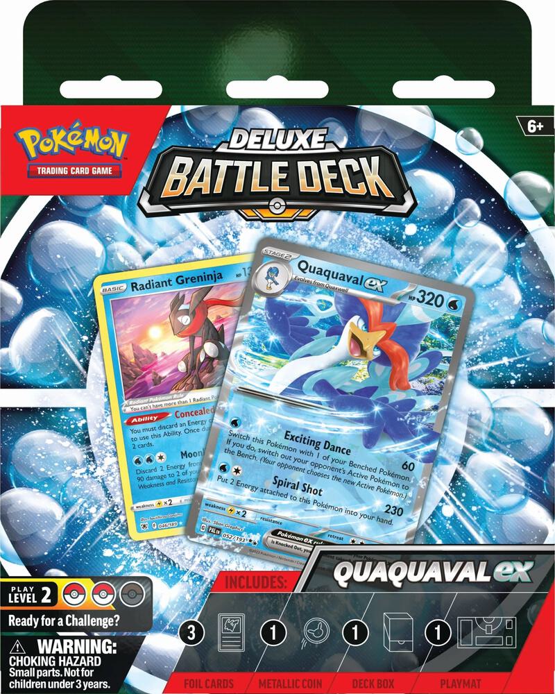 Pokemon - Deluxe Battle Deck - Quaquaval Ex