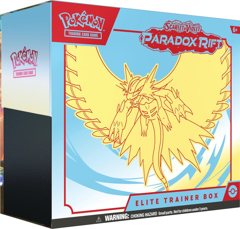 Pokemon Scarlet and Violet Paradox Rift ETB Elite Trainer Box