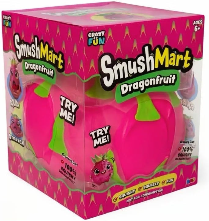 Smush Mart Dragonfruit Squishy Toy