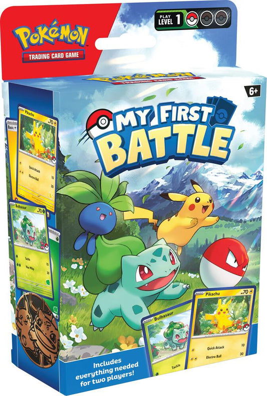 Pokemon - My First Battle - Bulbasaur and Pikachu