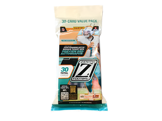 2024 Panini Zenith NFL Football Value Pack (30 Cards)