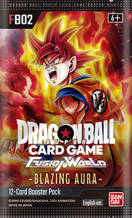 Bandai - Dragon Ball Super Fusion World -  FB02 - Blazing Aura - Booster Pack