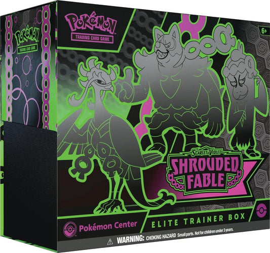 Pokemon - Scarlet and Violet - Shrouded Fable - SV6.5 - Pokemon Center Exclusive - ETB - Elite Trainer Box