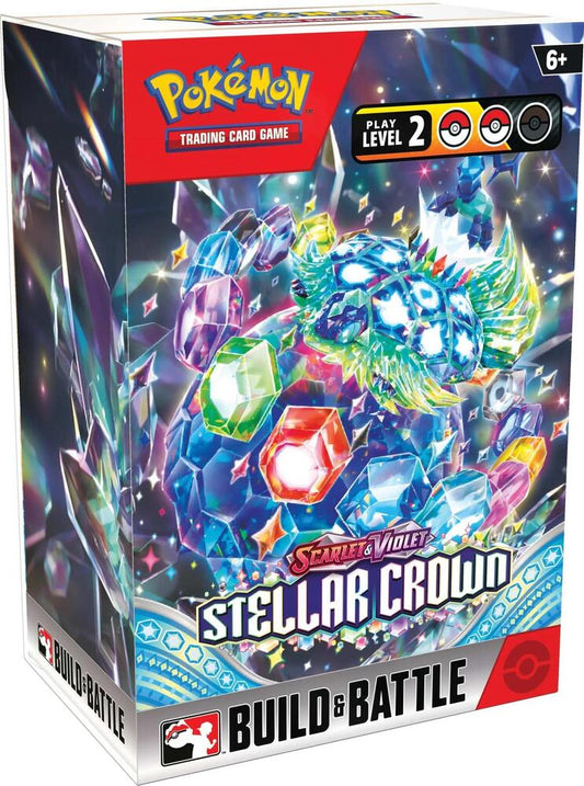 Pokemon - Scarlet And Violet  - Stellar Crown - SV07 - Build And Battle