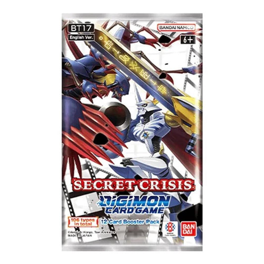 Bandai - Digimon - Secret Crisis - BT17 - Booster Pack