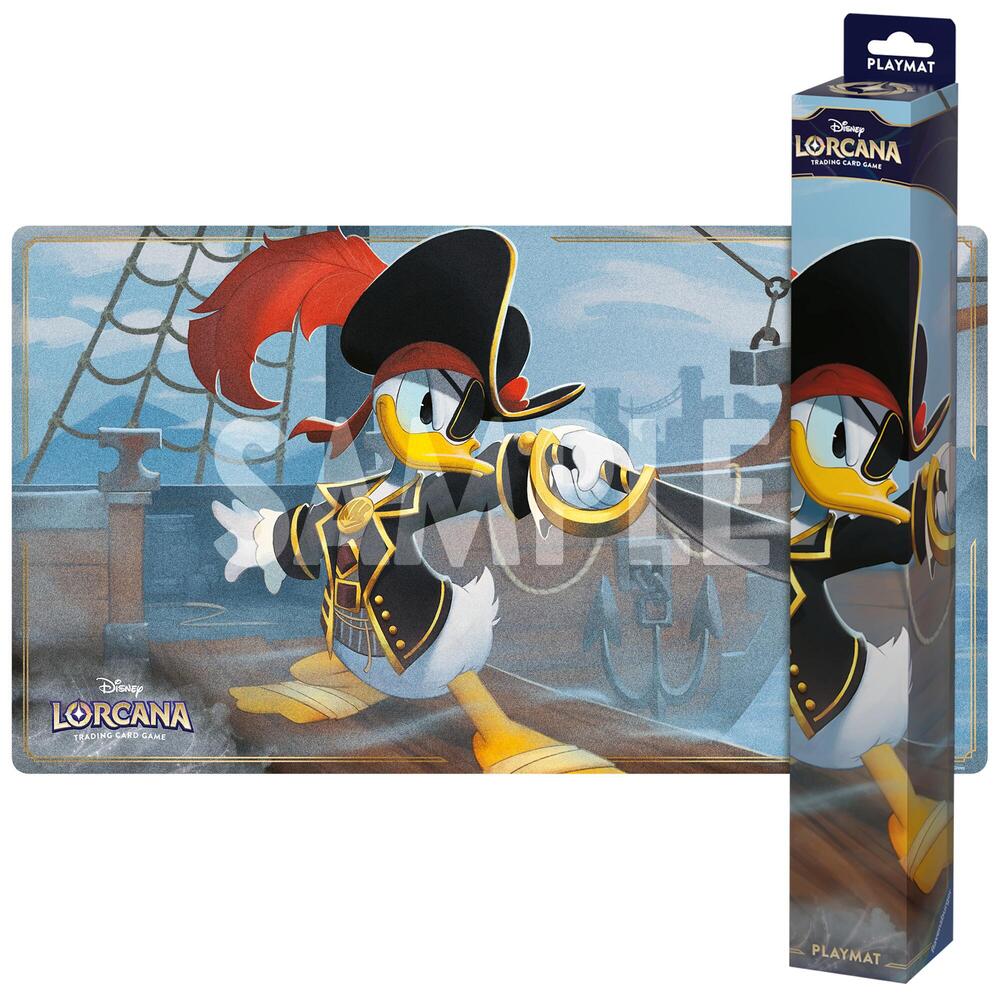 Disney - Lorcana - Azurite Sea - Playmat - Donald Duck Buccaneer