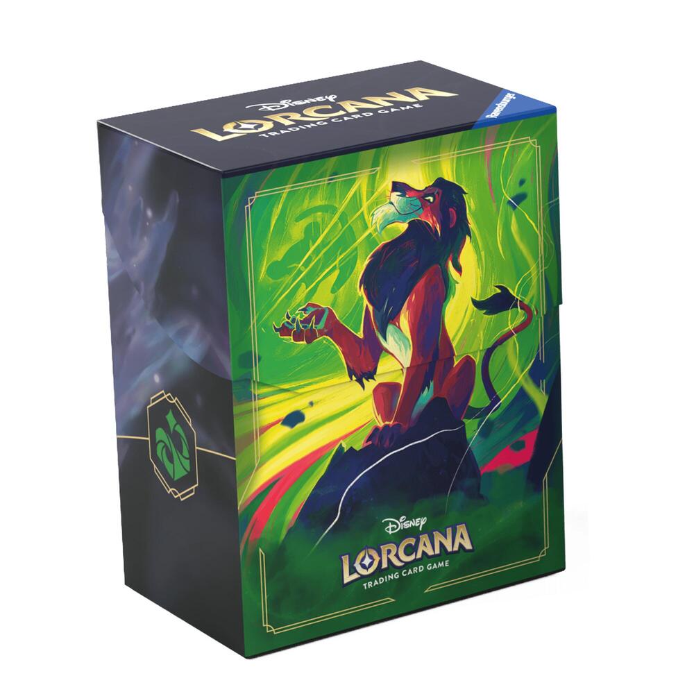 Disney - Lorcana - Deck Box - Scar Vengeful Lion