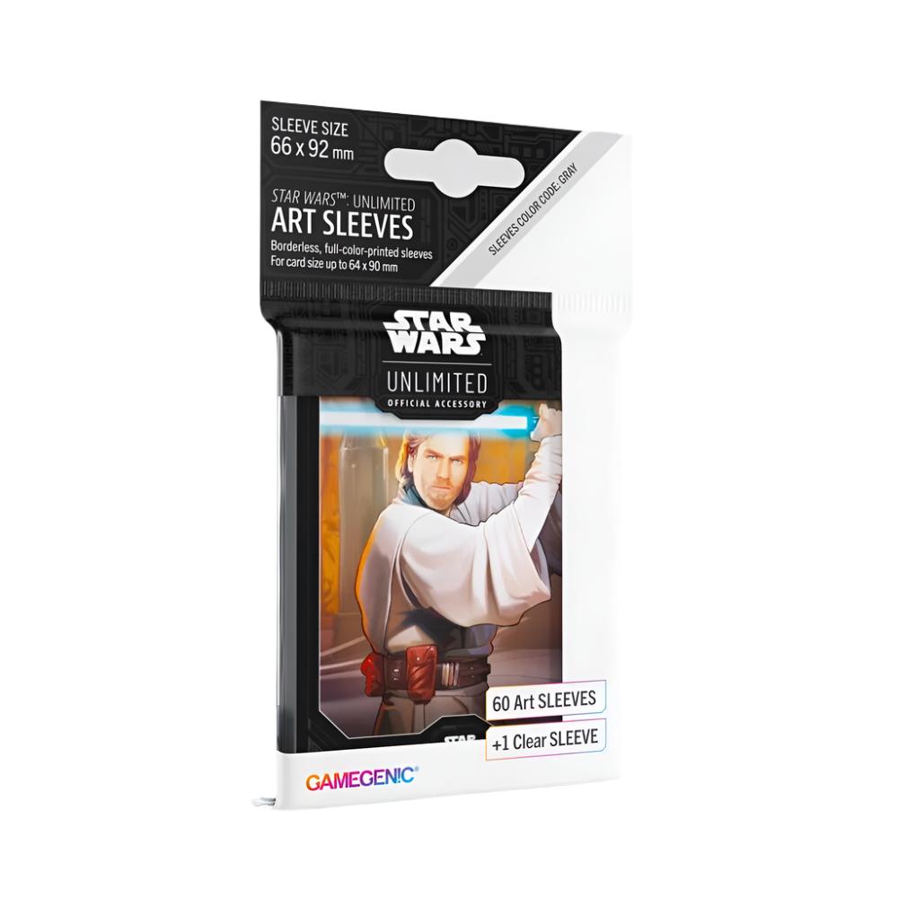 GameGenic - Star Wars Unlimited - Art Sleeves - 60 + 1 - Obi-Wan Kenobi