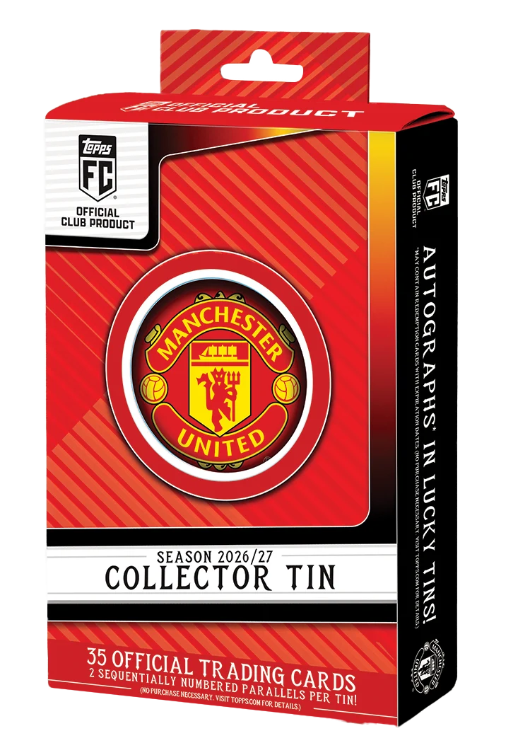 2026-2027 Topps CLX Manchester United Collectors Tin