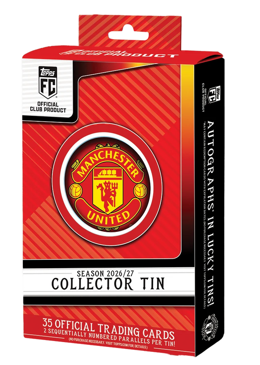 2026-2027 Topps CLX Manchester United Collectors Tin