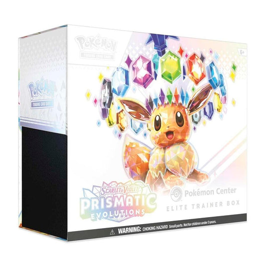 Pokemon - Scarlet and Violet - Prismatic Evolutions - Pokemon Center Exclusive - SV8.5 - ETB - Elite Trainer Box