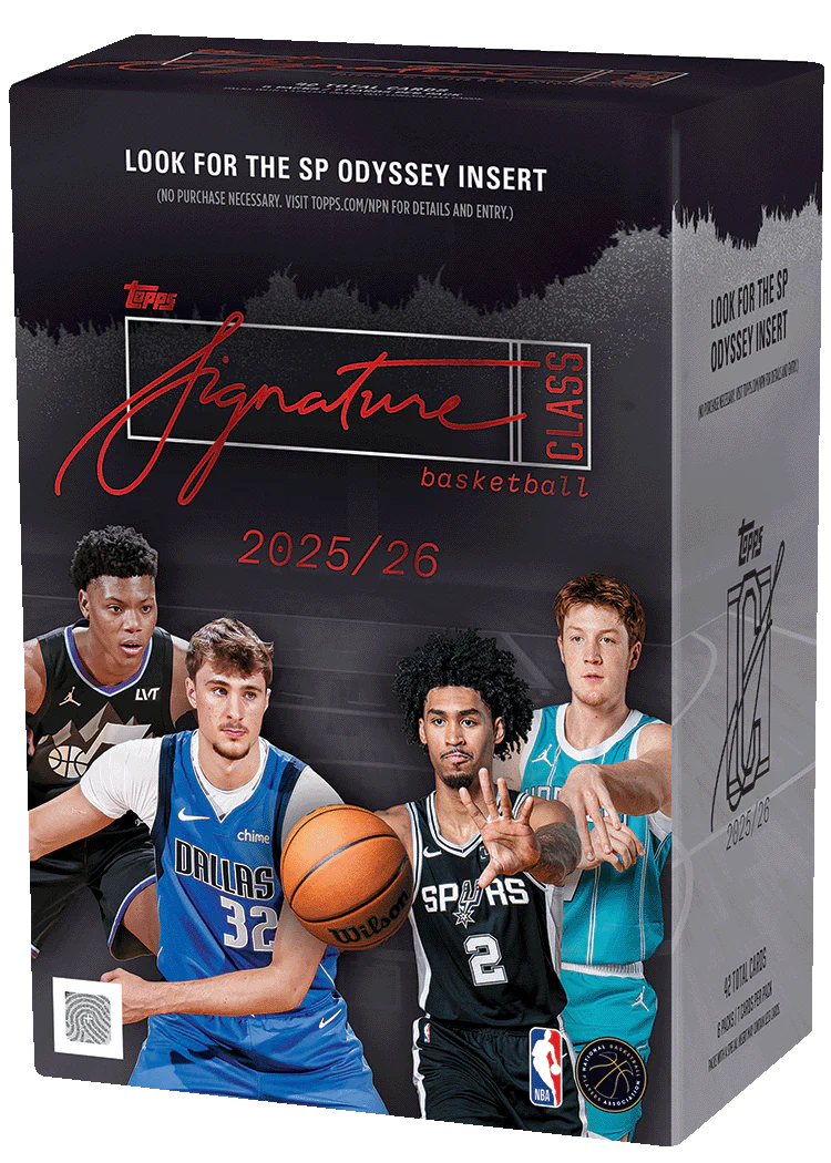 2025-26 Topps NBA Signature Class Blaster Box