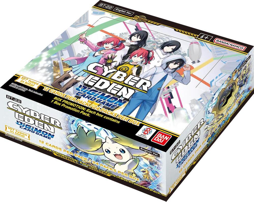 Bandai - Digimon - Cyber Eden - BT22 - Booster Box