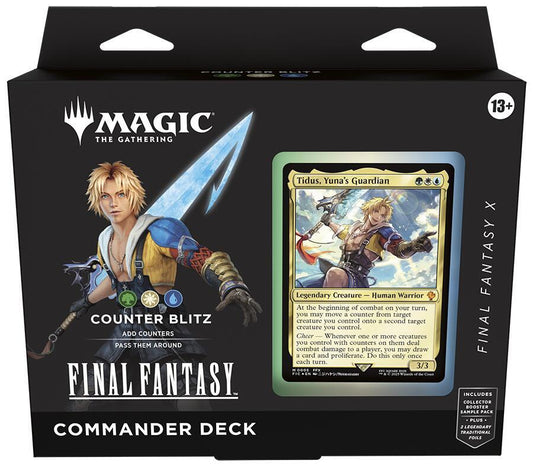 Magic The Gathering - MTG - Final Fantasy -Commander Deck - Counter Blitz