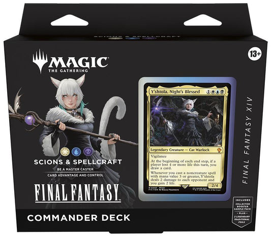 Magic The Gathering - MTG - Final Fantasy -Commander Deck - Scions and Spellcraft