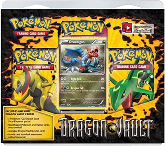 Pokemon - Black And White -  Dragon Vault - 3 Pack Blister