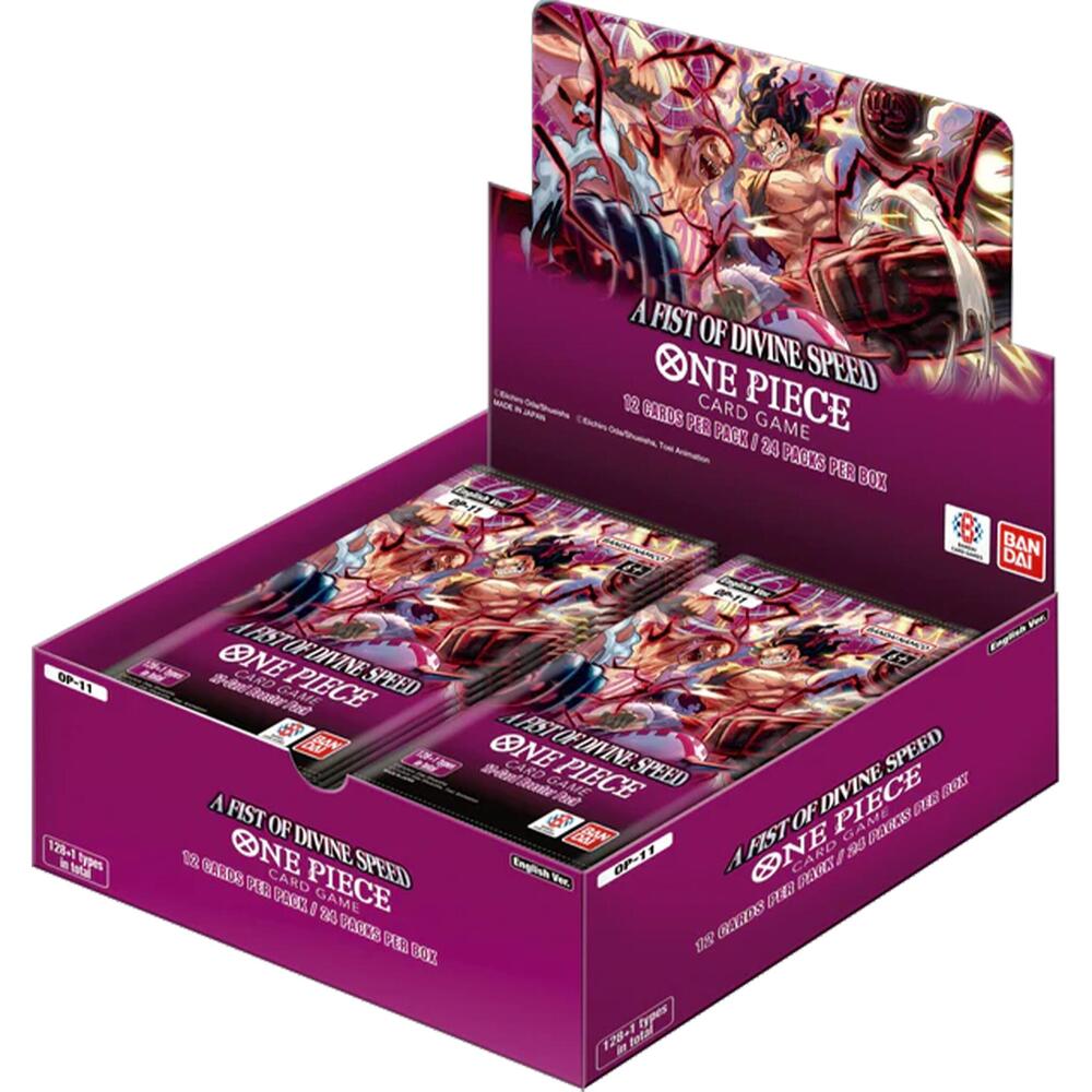 Bandai - One Piece - A Fist of Divine Speed - OP11 - Booster Box