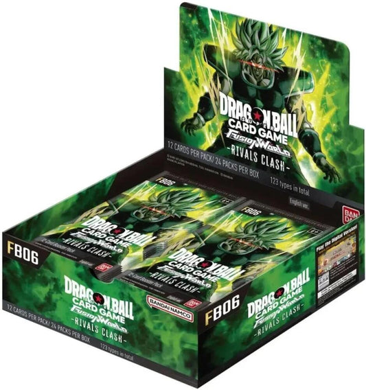 Bandai - Dragonball Super - Fusion World -  FB06 - Rivals Clash - Booster Box