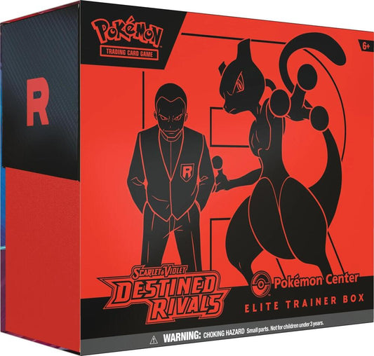 Pokemon - Scarlet and Violet - Destined Rivals - Pokémon Center Exclusive - SV10 - ETB - Elite Trainer Box