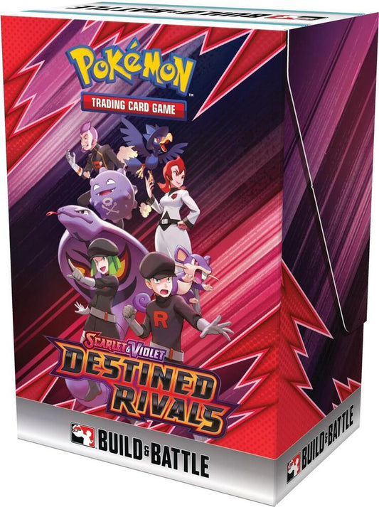 Pokemon -  Scarlet and Violet -  Destined Rivals - SV10 -  Build & Battle