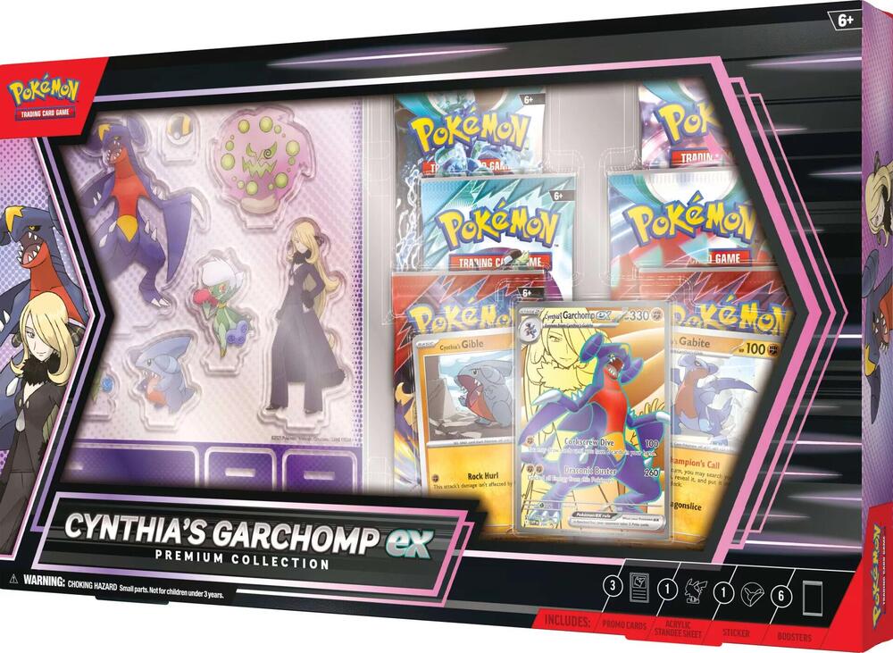 Pokemon - Cynthias Garchomp Ex Premium Collection Box