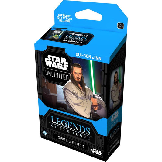 Star Wars Unlimited - Legends Of The Force - Spotlight Deck - Qui-Gon Jinn