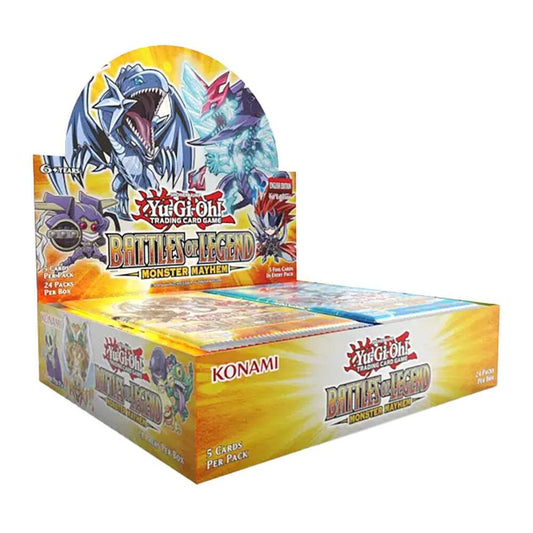 Konami - Yu-Gi-Oh! - Battles of Legend Monster Mayhem - 1st Edition - Booster Box