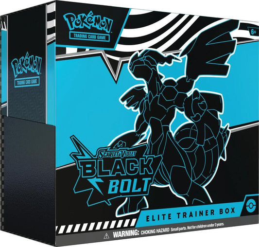 Pokemon - Scarlet and Violet - Black Bolt - SV10.5 - Elite Trainer Box - ETB