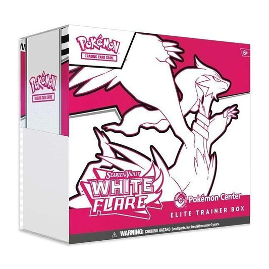 Pokemon - Scarlet and Violet - White Flare - SV10.6 - Elite Trainer Box - ETB - Pokemon Center Exclusive