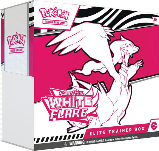 Pokemon - Scarlet and Violet - White Flare - SV10.5 - Elite Trainer Box - ETB