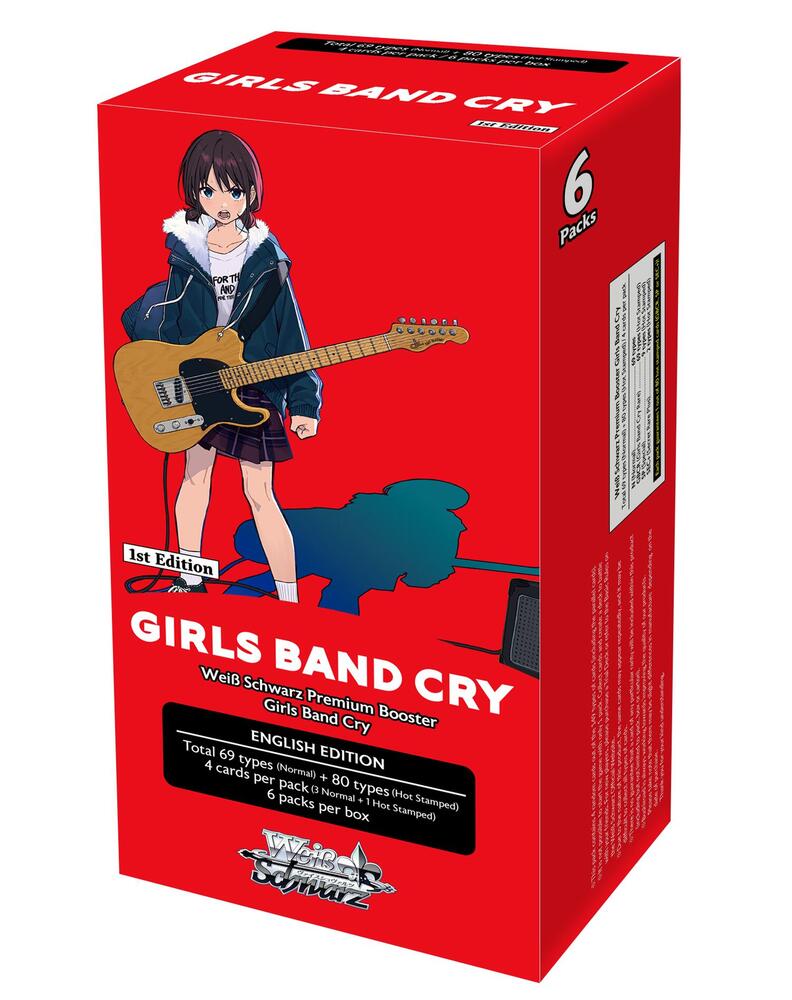 Bushiroad - Weiss Schwarz - Girls Band Cry - 1st Edition - Premium Booster Box