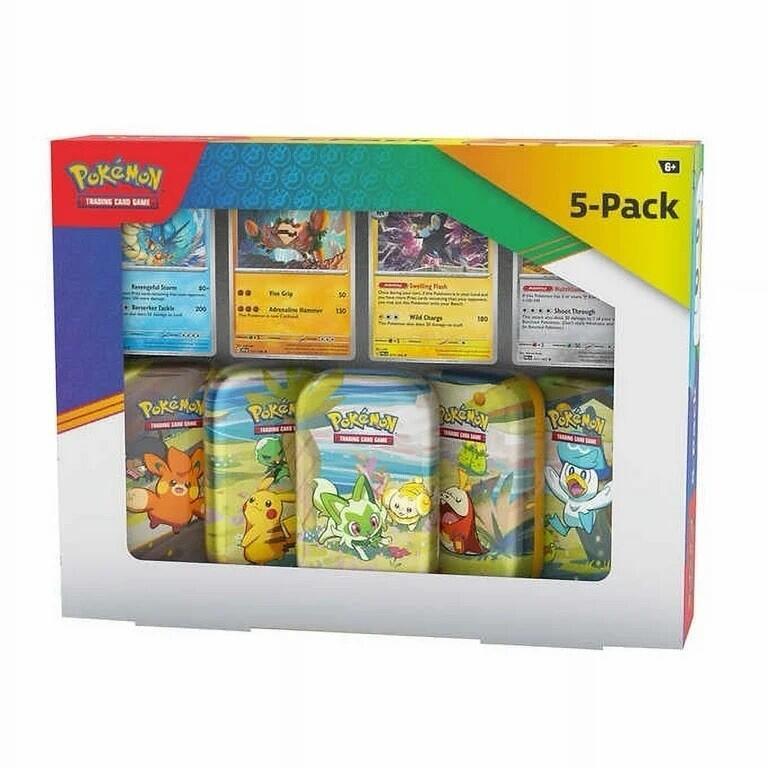 Pokemon - Paldea Friends Mini Tins - 5 Pack - Costco Exclusive