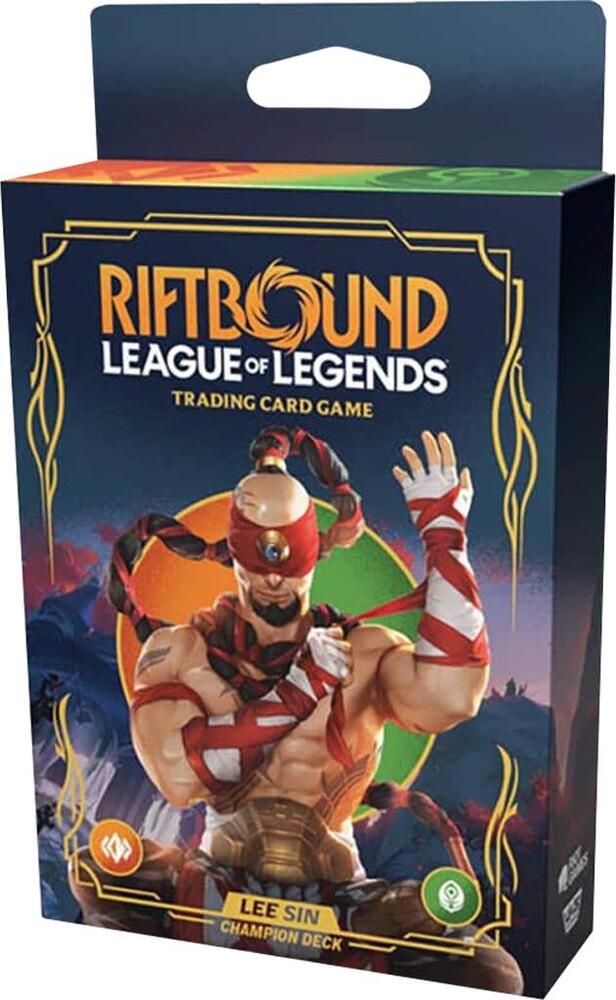 Riftbound - League Of Legends - Starter Deck - RB01PD03 - Lee Sin