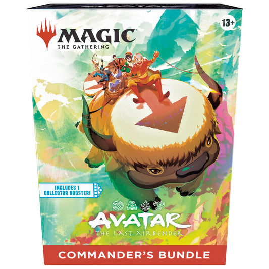 Magic The Gathering - MTG - Avatar The Last Airbender - Commander's Bundle
