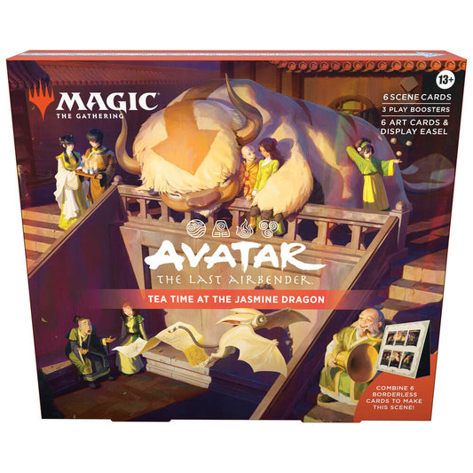 Magic The Gathering - MTG - Avatar The Last Airbender - Scene Box - Tea Time At The Jasmine Dragon