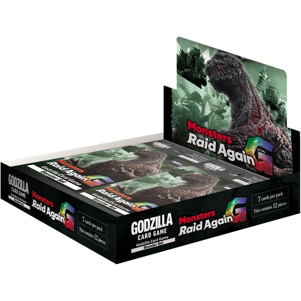 Godzilla Card Game - Monsters Raid Again - BP02 - Booster Box