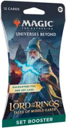 Magic the Gathering - MTG - The Lord of the Rings - Tales of Middle Earth - Sleeved Set Booster Pack