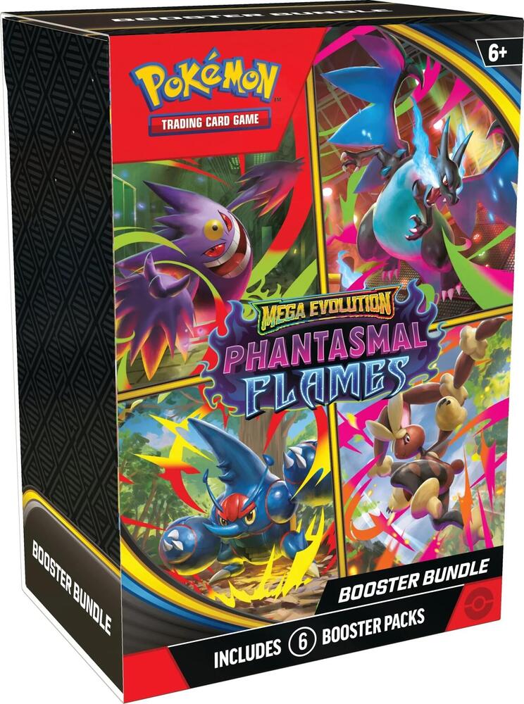 Pokemon - Mega Evolution - Phantasmal Flames - ME02 - Booster Bundle