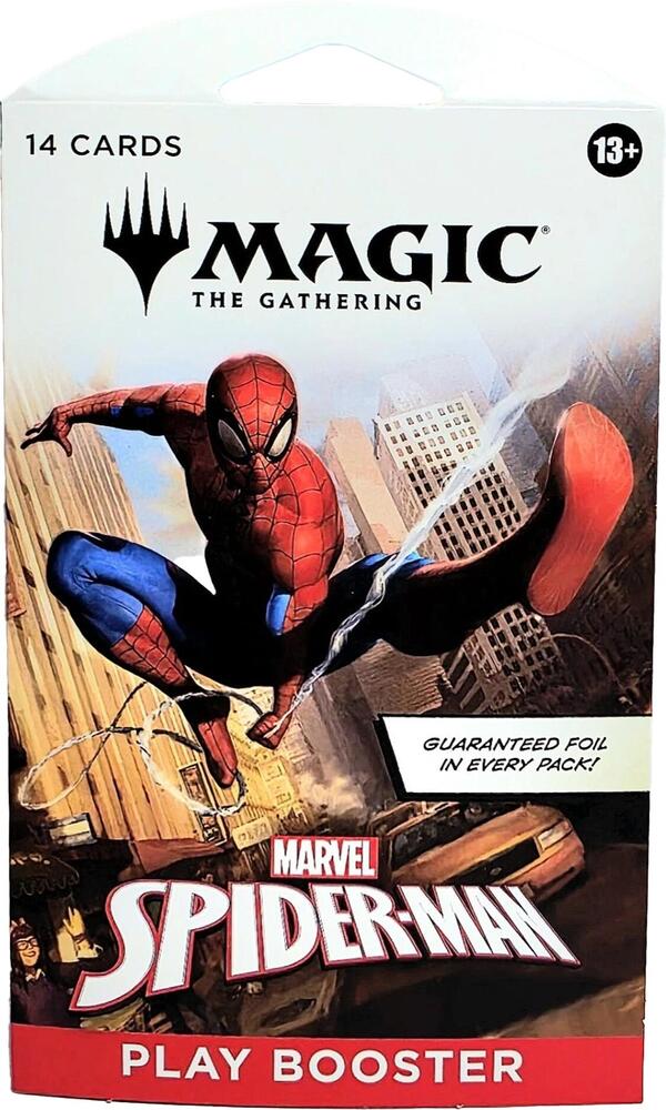 Magic The Gathering - MTG - Spider-Man- Sleeved Play Booster Pack