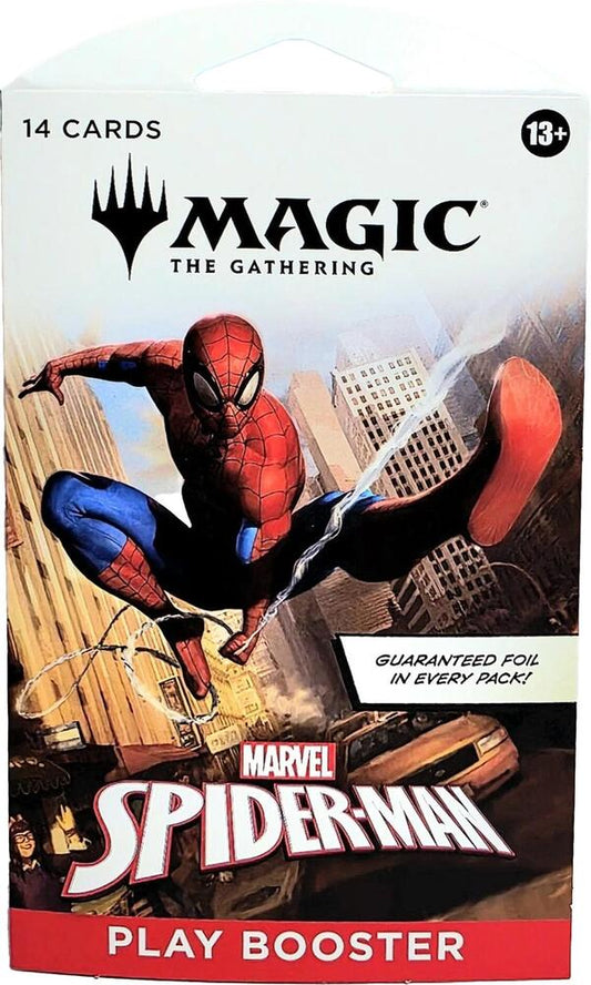Magic The Gathering - MTG - Spider-Man- Sleeved Play Booster Pack