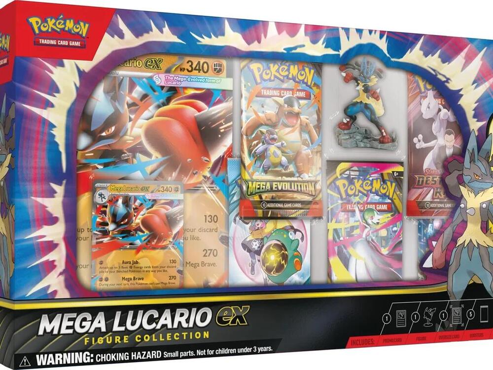 Pokemon - Mega Lucario EX Figure Collection