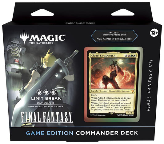 Magic The Gathering - MTG - Final Fantasy - Game Edition Commander Deck - Limit Break